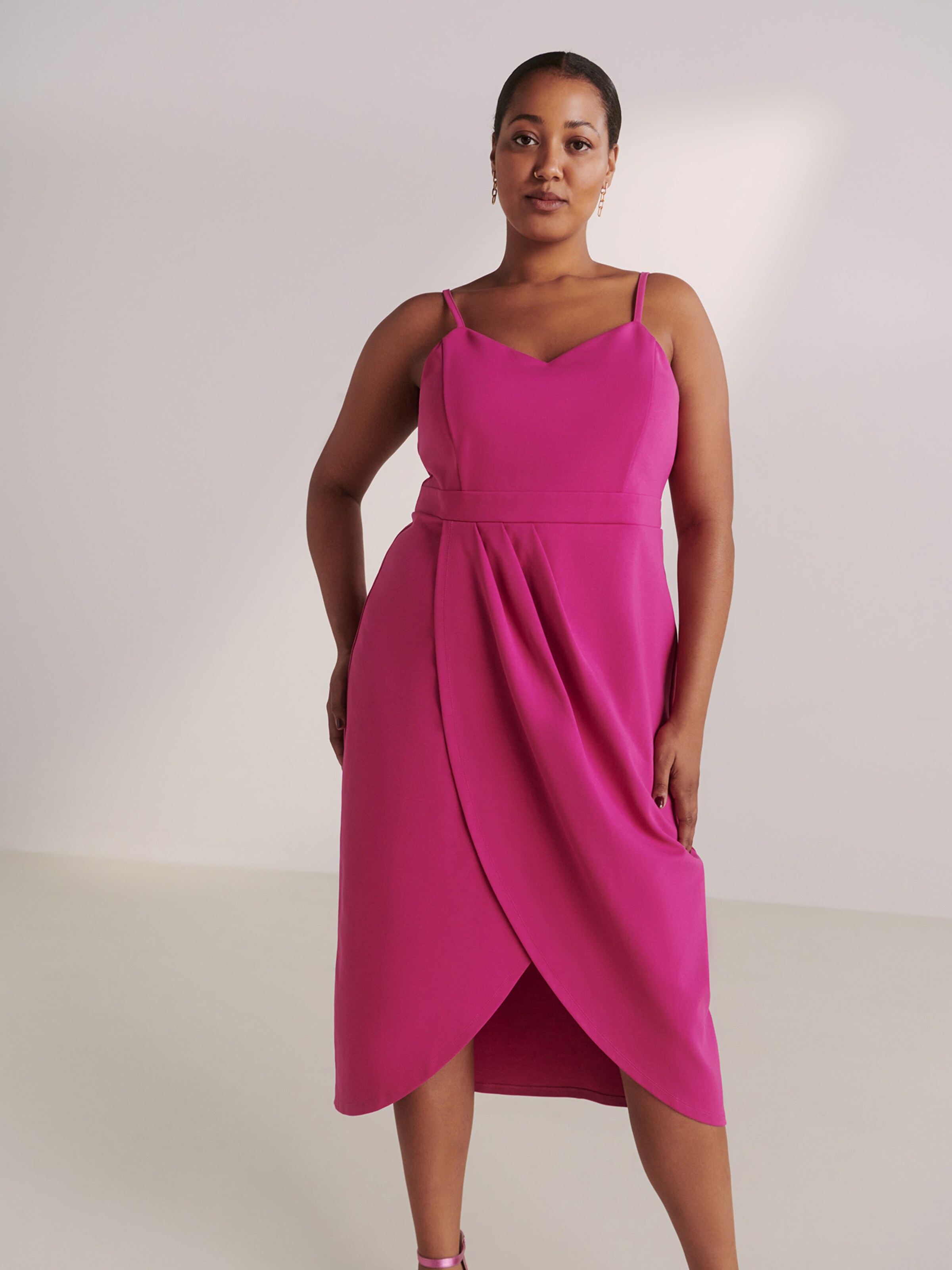 Kleid pink große größen Clearance